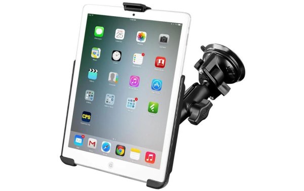 Rammount Tablet-Halterung EZ-Rollr, iPad mini 1-3, Saugnapf