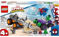 LEGO® Marvel Hulks und Rhinos Truck-Duell 10782