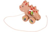 Spielba Holzspielwaren Nachziehspielzeug Dino Stegosaurus