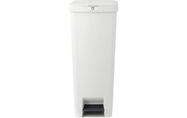 Brabantia Abfalleimer StepUp 40 l, Hellgrau