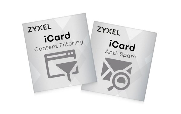 Zyxel Lizenz iCard CF & Anti-Spam für USG FLEX 200 1 Jahr