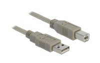 Delock USB 2.0-Kabel  USB A - USB B 3 m