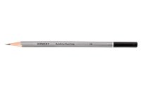 Derwent Graphitstift Sketching Tin (6B-5H), Grau, 12...