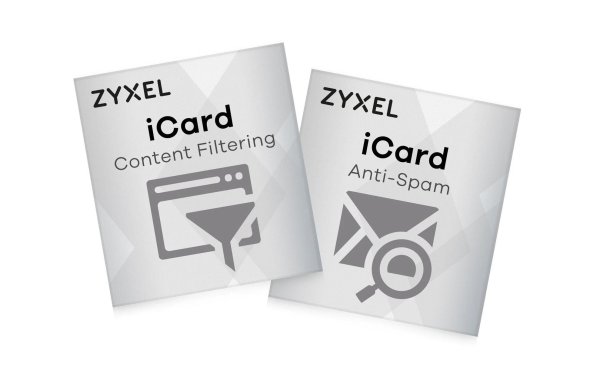 Zyxel Lizenz iCard CF & Anti-Spam für USG FLEX 200 2 Jahre