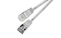 SLIM Slimpatchkabel  Cat 6, U/FTP, 1.5 m, Grau