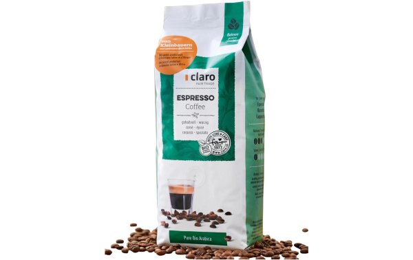 Claro Kaffeebohnen Espresso 500 g