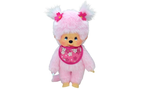 Monchhichi Kuscheltier Pink Sakura Girl 20 cm