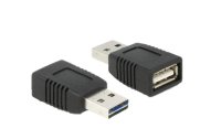 Delock USB 2.0 Adapter Easy USB-A Stecker - USB-A Buchse