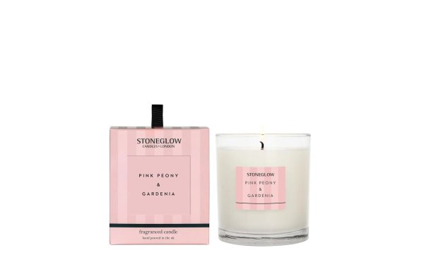 Stoneglow Duftkerze Pink Peony & Gardenia 220 g