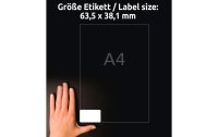 Avery Zweckform Hinweis-Etiketten Set Ø 63.5 x 38.1 mm, 10 Blatt