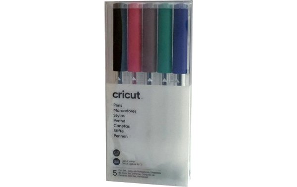 Cricut Stifteset Extra Fine 5 Stück