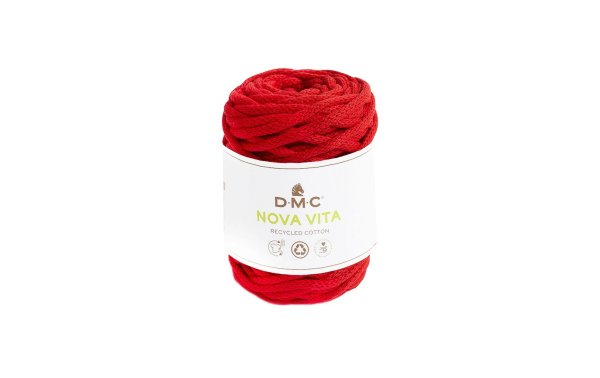 DMC Wolle Nova Vita Makramee Cord 250 g Rot