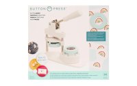 We R Memory Keepers Knopfpresse Button Press Weiss