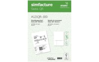 Simplex Einzahlungsschein Simfacture Swiss QR 500 Blatt,...