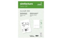 Simplex Einzahlungsschein Simfacture Swiss QR 1000 Blatt,...