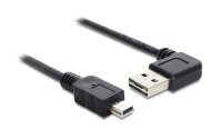 Delock USB 2.0-Kabel EASY-USB USB A - Mini-USB B 1 m