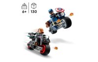 LEGO® Marvel Black Widows & Captain Americas Motorräder 76260