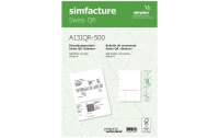 Simplex Einzahlungsschein Simfacture Swiss QR 500 Blatt,...