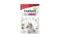 Yarrah Bio-Nassfutter Filet Rind, 14 x 85 g