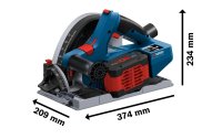 Bosch Professional Akku-Tauchsäge GKT 18V-52 GC L-Boxx Set