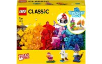 LEGO® Classic Kreativ-Bauset mit durchsichtigen Steinen 11013