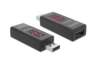 Delock Strommessadapter Volt Ampere USB-A Stecker - USB-A...