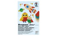 URSUS Moosgummi-Set Glitter Klassik selbstklebend, 10...