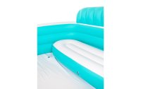 FTM Pool mit Sitzfläche aqua