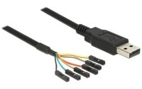 Delock USB 2.0-Kabel TTL Seriel 6 Pin (3 V) USB A -...