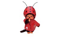 Monchhichi Kuscheltier Ladybug Raincoat 20 cm