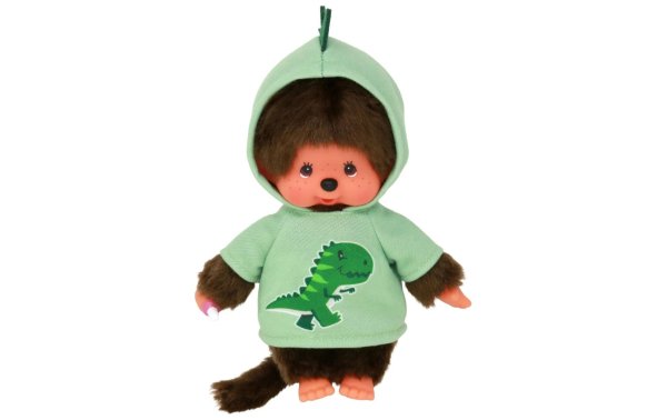 Monchhichi Kuscheltier Dinosaur Hoodie Boy 20 cm