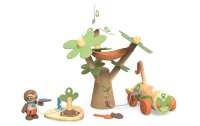Hape Spielfigurenset Bäume pflanzen mit dem E-Auto
