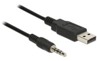 Delock USB 2.0-Kabel USB A TTL - 3.5 mm Klinke, 4Pin (3.3 V) 1.8 m