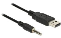 Delock USB 2.0-Kabel TTL 3.5 mm 4 Pin (5 V) USB A - Klinke 1.8 m