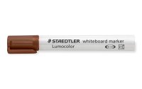Staedtler Whiteboard-Marker Lumocolor 351 Braun, Rundspitze