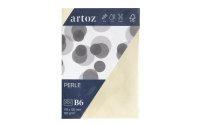 Artoz Couvert Perle B6, 5 Stück, Ivory
