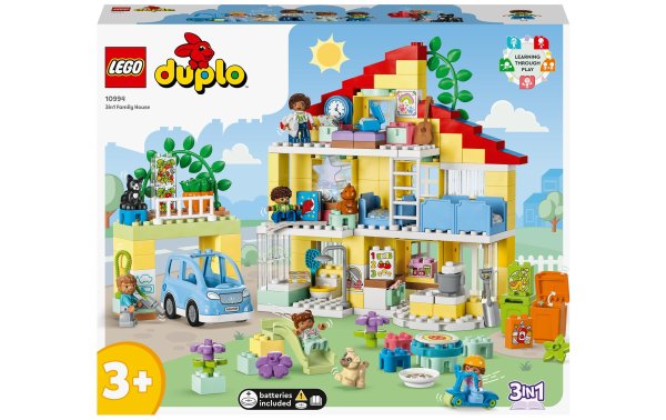 LEGO® DUPLO® 3-in-1-Familienhaus 10994