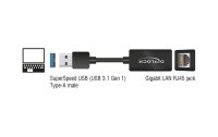 Delock Netzwerk-Adapter 1 Gbps USB 3.2 Gen1