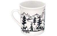 Heidi Cheese Line Kaffeetasse Cut 120 ml, 1 Stück,...