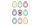 Herma Stickers Sticker Ostern Eierset Bunt
