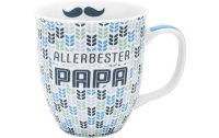 Sheepworld Kaffeetasse Allerbester Papa 400 ml, 1 Stück, Weiss