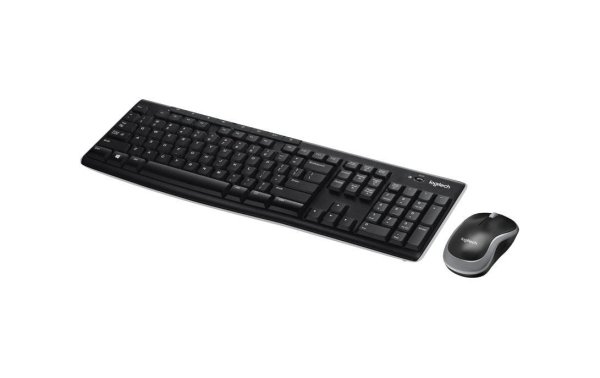 Logitech Tastatur-Maus-Set MK270 US-Layout