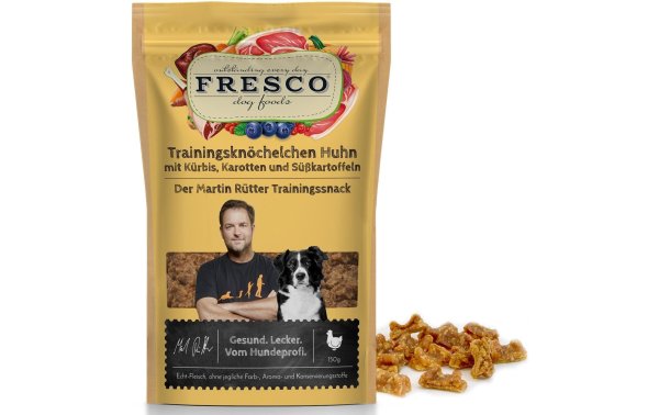 FRESCO Martin Rütter Trainingsknöchelchen Huhn&Karotte, 150 g