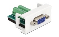 Delock Easy 45 Modul VGA - Terminalblock