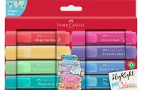 Faber-Castell Textmarker Pastell Mehrfarbig, 8 Stück