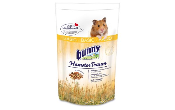 Bunny Nature Hauptfutter Hamster Traum Basic, 600 g