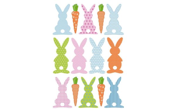 Herma Stickers Sticker Ostern Hasenralley