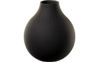 Villeroy & Boch Vase Collier noir Perle No.3 Schwarz