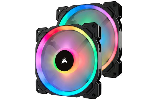 Corsair PC-Lüfter iCUE LL140 RGB 2 Stück