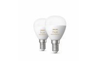 Philips Hue Leuchtmittel White Ambiance E14 Doppelpack, 2 x 470 lm